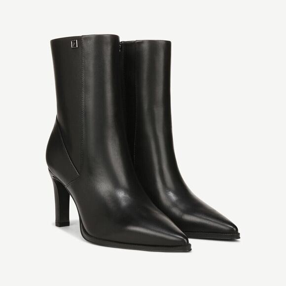 Franco Sarto NWOB Women's Pointed Toe Appia Bootie Black Size 9.5 - Picture 1 of 12